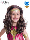 WONDER WOMAN WIG - CHILD - Front