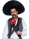 MEXICAN BANDIT SOMBRERO, ADULT - Front