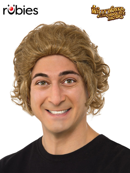 WILLY WONKA WIG - ADULT - Front