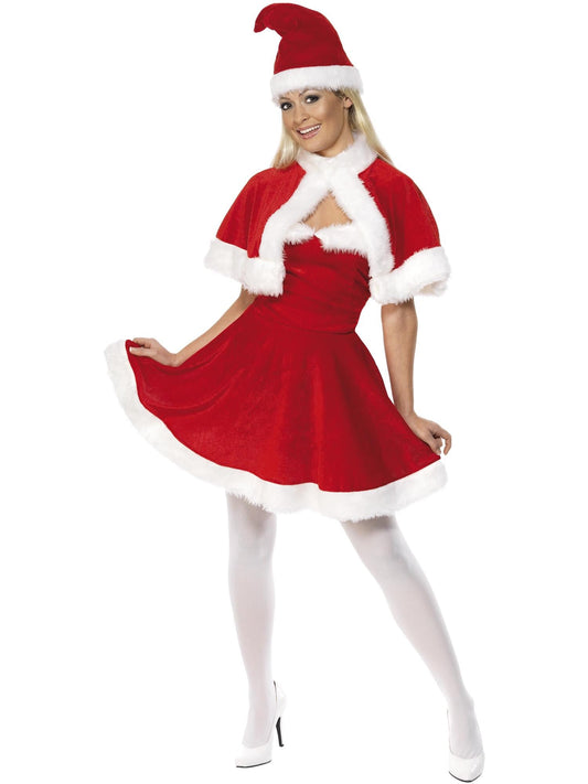 MISS SANTA COSTUME, ADULT - L - Front
