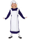 VICTORIAN POOR GIRL COSTUME, CHILD - L - Front