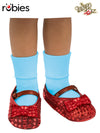 DOROTHY SEQUIN SHOE COVERS CHILD - SIZE 11-13 US - Front