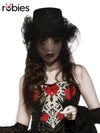 HEART OF DARKNESS TOP HAT - ADULT - Front