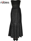 VELVET MERMAID SKIRT, ADULT - STD - Front