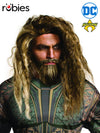 AQUAMAN BEARD & WIG SET - ADULT - Front
