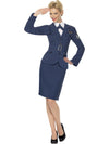 WW2 AIR FORCE FEMALE CAPTAIN, ADULT - Front