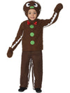 GINGERBREAD MAN COSTUME, CHILD - Front
