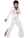 ELVIS COSTUME, WHITE - M - Front
