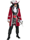 PIRATE CAPTAIN DELUXE COSTUME, ADULT - M - Front