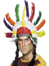NATIVE AMERICAN INSPIRED HEADDRESS, ADULT - Front