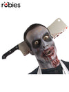 ZOMBIE CLEAVER THROUGH HEAD ACCESSORY - Front