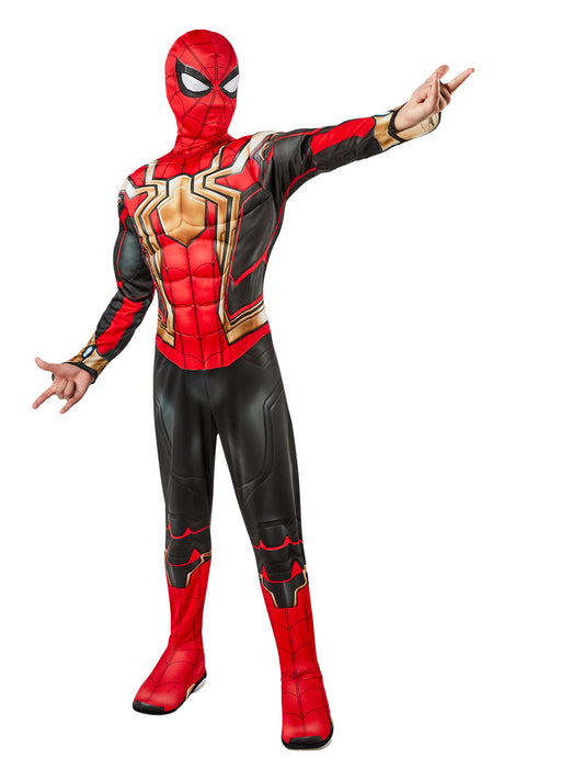 SPIDER-MAN NO WAY HOME DELUXE IRON-SPIDER COSTUME, CHILD - Front