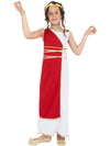 GRECIAN GIRL COSTUME, CHILD - M - Front
