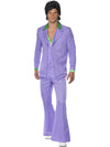 70S LAVENDER SUIT, ADULT - Front