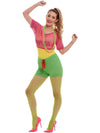 LET'S GET PHYSICAL COSTUME, ADULT - Front