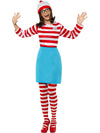 WHERE'S WALLY? WENDA COSTUME, ADULT - Front