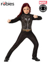 BLACK WIDOW COSTUME, CHILD - Front