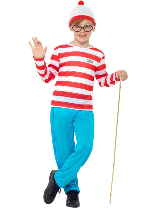 WHERE'S WALLY? COSTUME, CHILD - Front