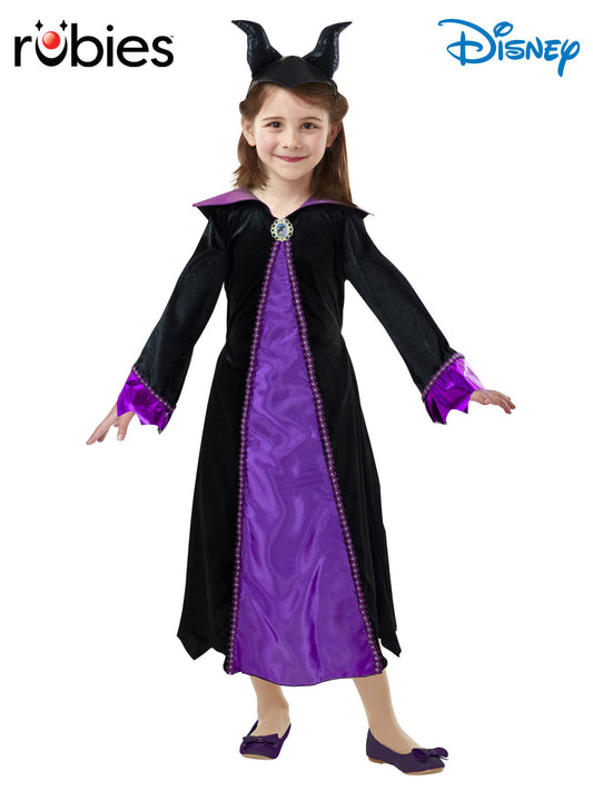 MALEFICENT DELUXE COSTUME, CHILD - Front