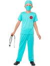 SURGEON DELUXE COSTUME, CHILD - Front