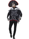 DAY OF THE DEAD BANDIT COSTUME, ADULT - Front