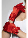 GLOVES SHORT & RED, ADULT - Front