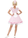 50S DINER GIRL COSTUME, ADULT - Front