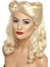 40s PIN UP WIG, ADULT - Front
