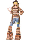 HARMONY HIPPIE COSTUME - M - Front