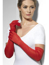 GLOVES, RED - ADULT - Front