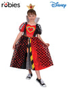 QUEEN OF HEARTS DELUXE COSTUME, CHILD - Front