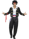80S NEW ROMANTIC COSTUME, ADULT - Front