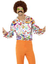 60S GROOVY SHIRT, ADULT - M - Front