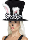 TEA PARTY MARCH HARE TOP HAT, ADULT - Front