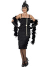 FLAPPER DELUXE COSTUME, ADULT - Front