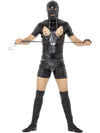 BONDAGE GIMP COSTUME, ADULT - Front