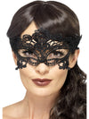 FILIGREE LACE HEART EYEMASK, ADULT - Front