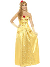 GOLDEN PRINCESS COSTUME, ADULT - Front