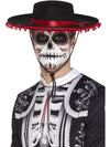 DAY OF THE DEAD SENOR HAT, ADULT - Front