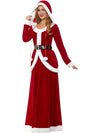 DELUXE MS CLAUS COSTUME - S - Front