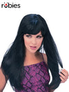 GLAMOUR BLACK WIG - ADULT - Front