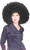 SUPER AFRO WIG BLACK - ADULT - Front