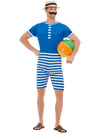 20's BATHING SUIT COSTUME, ADULT - M - Front
