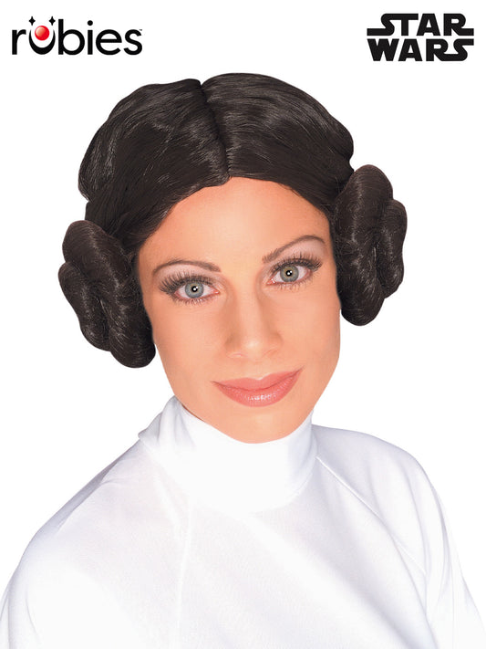 PRINCESS LEIA WIG - ADULT - Front