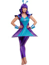 ALIEN LADY DELUXE COSTUME, ADULT - Front