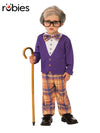 LITTLE OLD MAN COSTUME, CHILD - Front