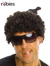 BLACK TIGHT AFRO WIG - ADULT - Front