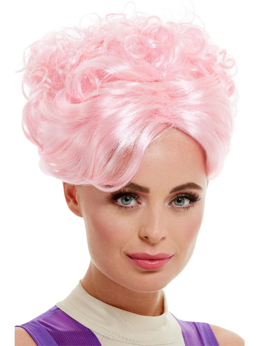 TRAPEZE ARTIST WIG, ADULT - Front