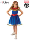 CAPTAIN MARVEL TUTU DRESS COSTUME, CHILD - 4-6 YRS - Front