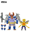 TMNT WINGNUT AND SCREWLOOSE (CARTOON) 7" FIGURES 2 PK - Front